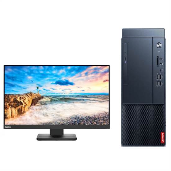 联想/LENOVO 启天M65G-A027+ThinkVision TE22-10（21.5英寸）主机+显示器 台式计算机