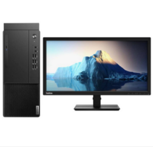 联想/Lenovo 启天M437-A435+ThinkVision TE22-11（21.5英寸）主机+显示器 台式计算机