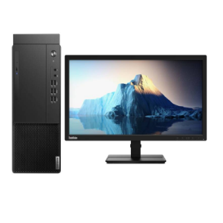 联想/LENOVO 启天M43H-B012+ThinkVision TE22-14 主机+显示器 台式计算机