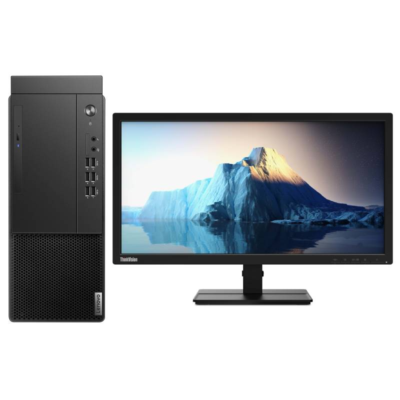 联想/LENOVO 启天M43V-B003+ThinkVision TE22-14（21.45英寸） 台式计算机