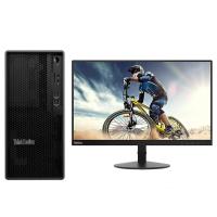 联想/Lenovo ThinkStation K-C1208+ThinkVision T24A-10（23.8英寸） 台式计算机