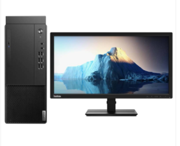  联想/LENOVO 启天M54C-A018+ThinkVision TE22-14（21.45英寸）台式计算机